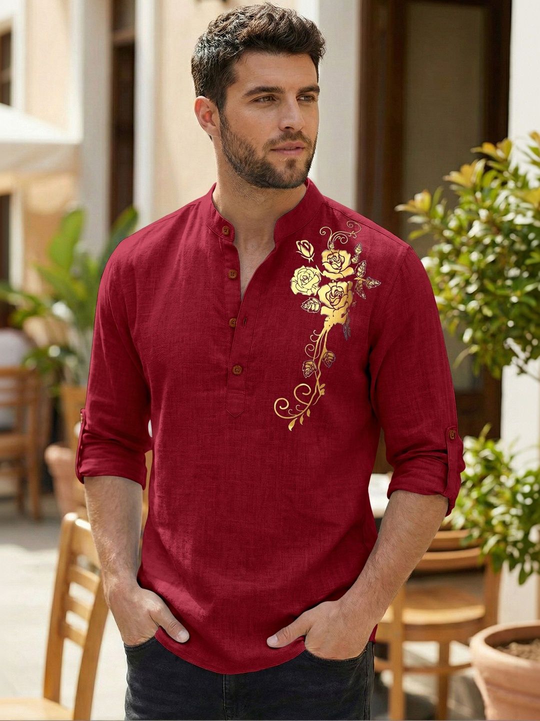 Zombom Men Kurta-picture-16