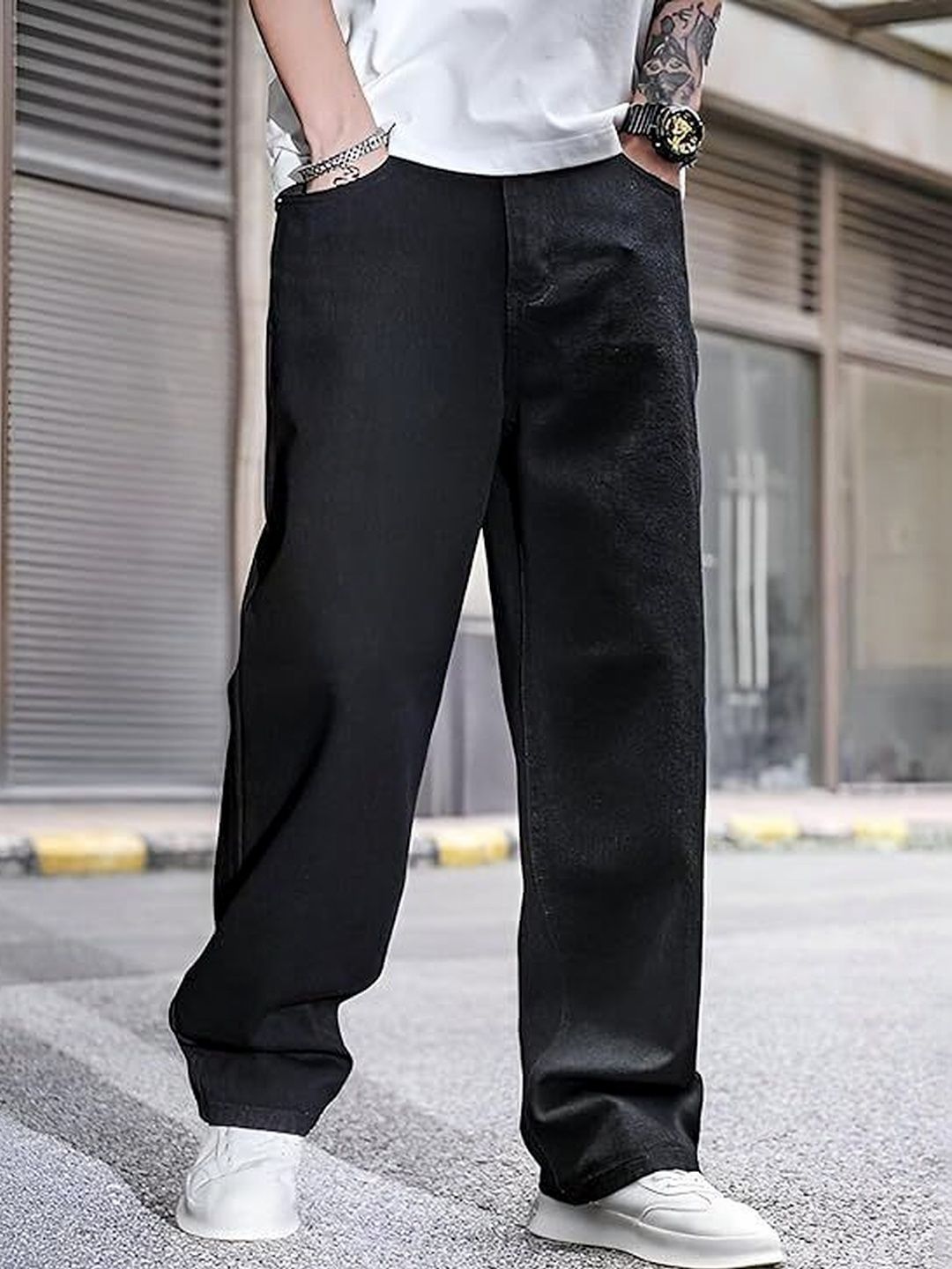 Encrypt Men High-Rise Stretchable Jeans-picture-55
