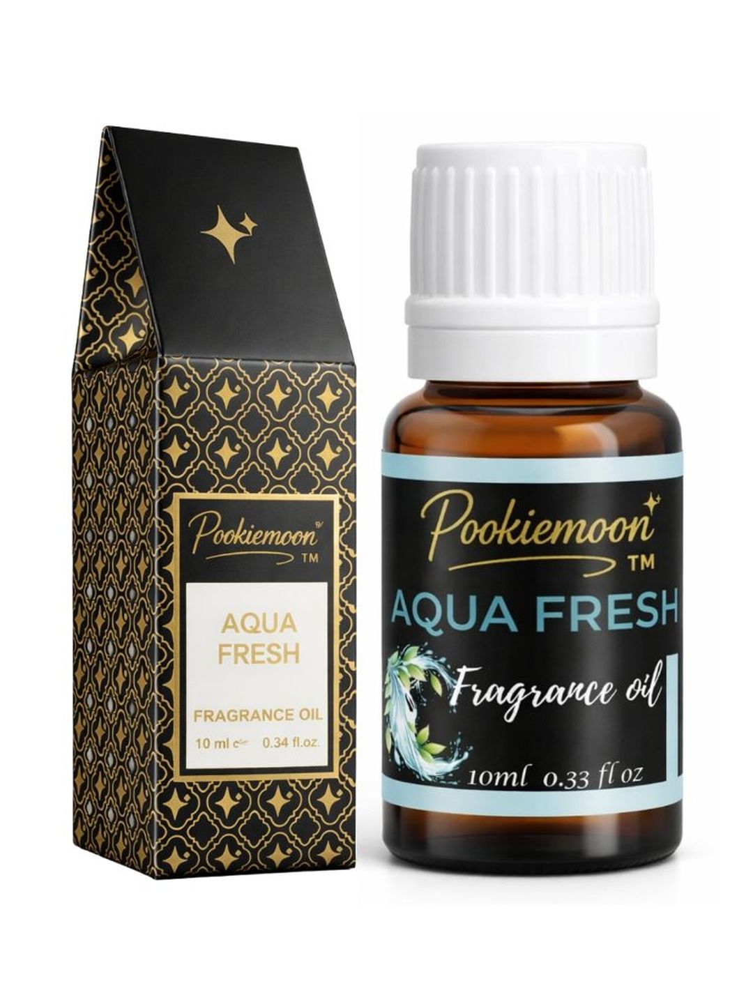 POOKIEMOON Brown Aqua Fresh Fragrance Aroma Oil-10ml-image-2