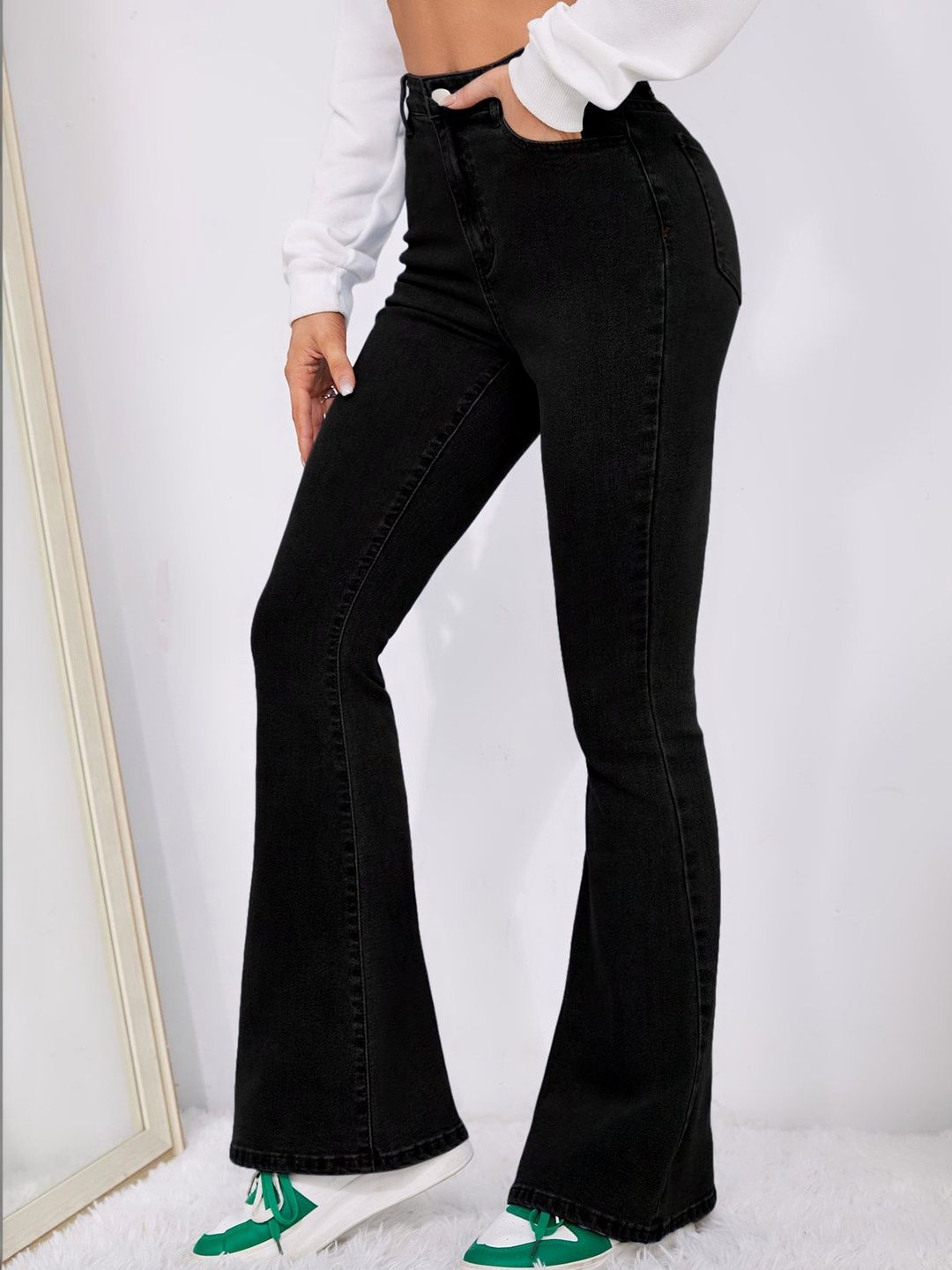 MULVARI Women Slim Fit Low-Rise Jeans-picture-36