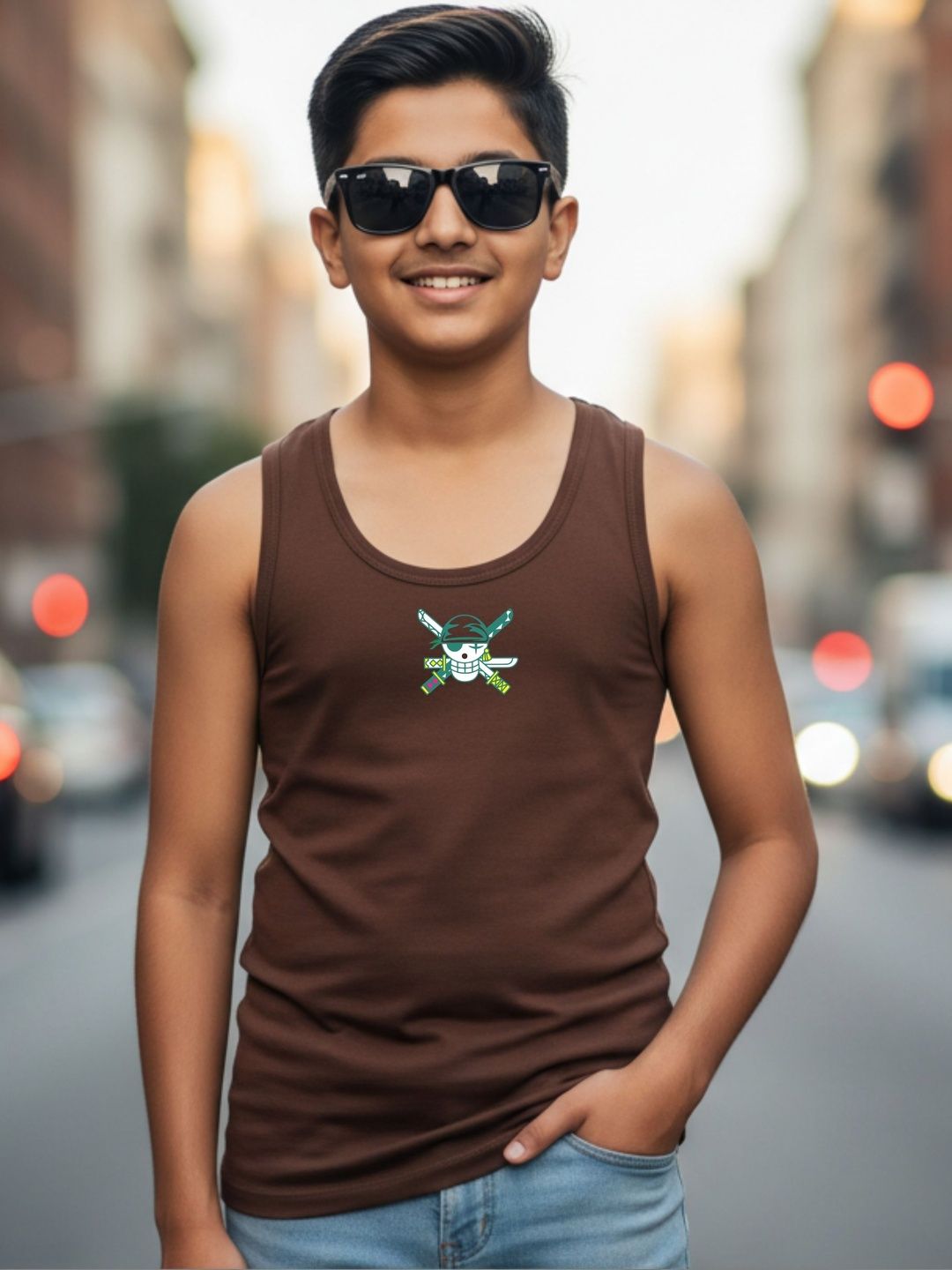 Uniplanet store Boys Printed Innerwear Vests-image-1