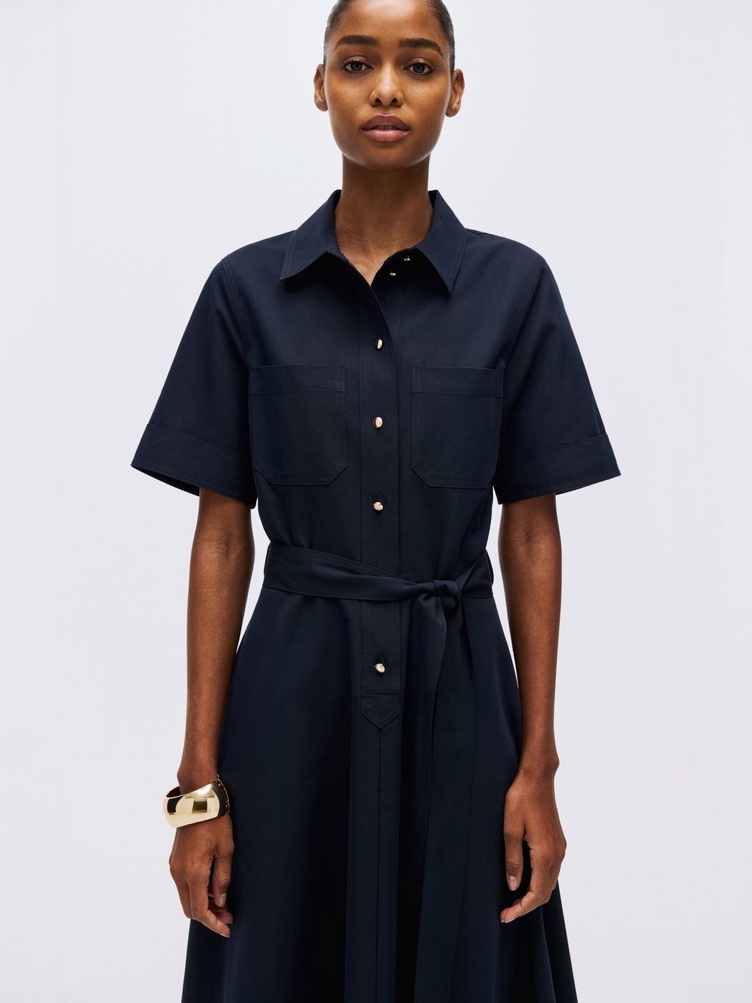 H&M Short-Sleeved Shirt Dress-picture-34