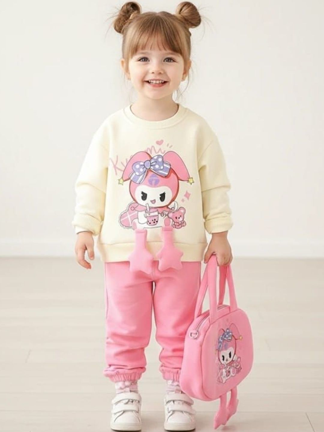 FAHAD CREATIONS Girls Printed-picture-44