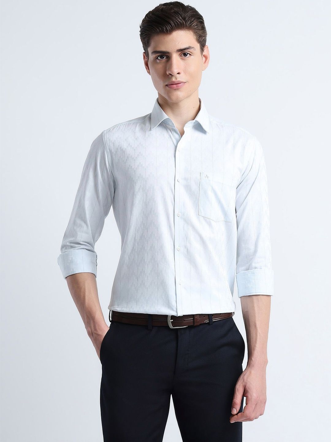 Arrow Men Slim Fit Formal Shirt-picture-22