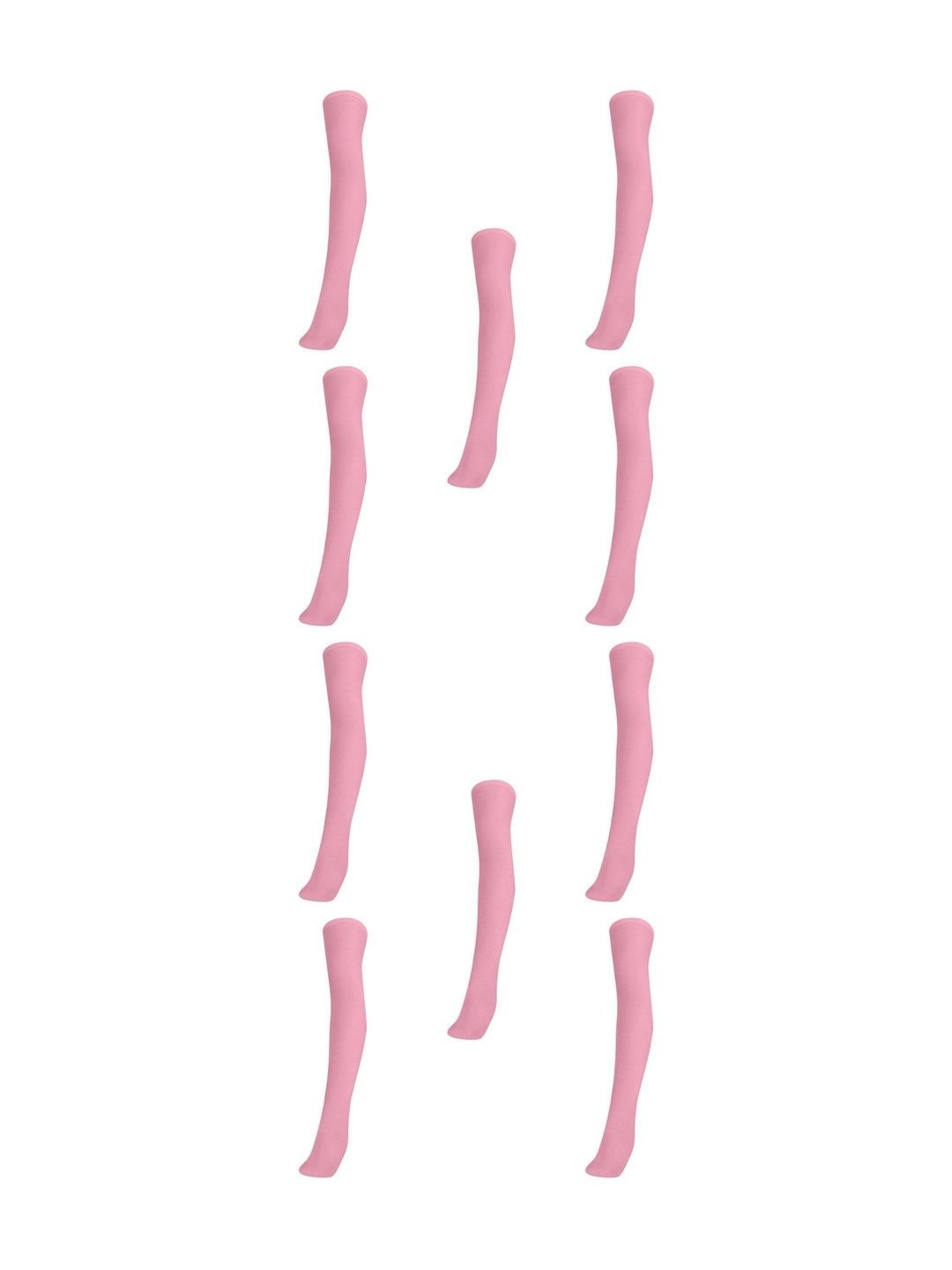 MUKHAKSH Girls Pack Of 10 Above Knee Length Socks-picture-27