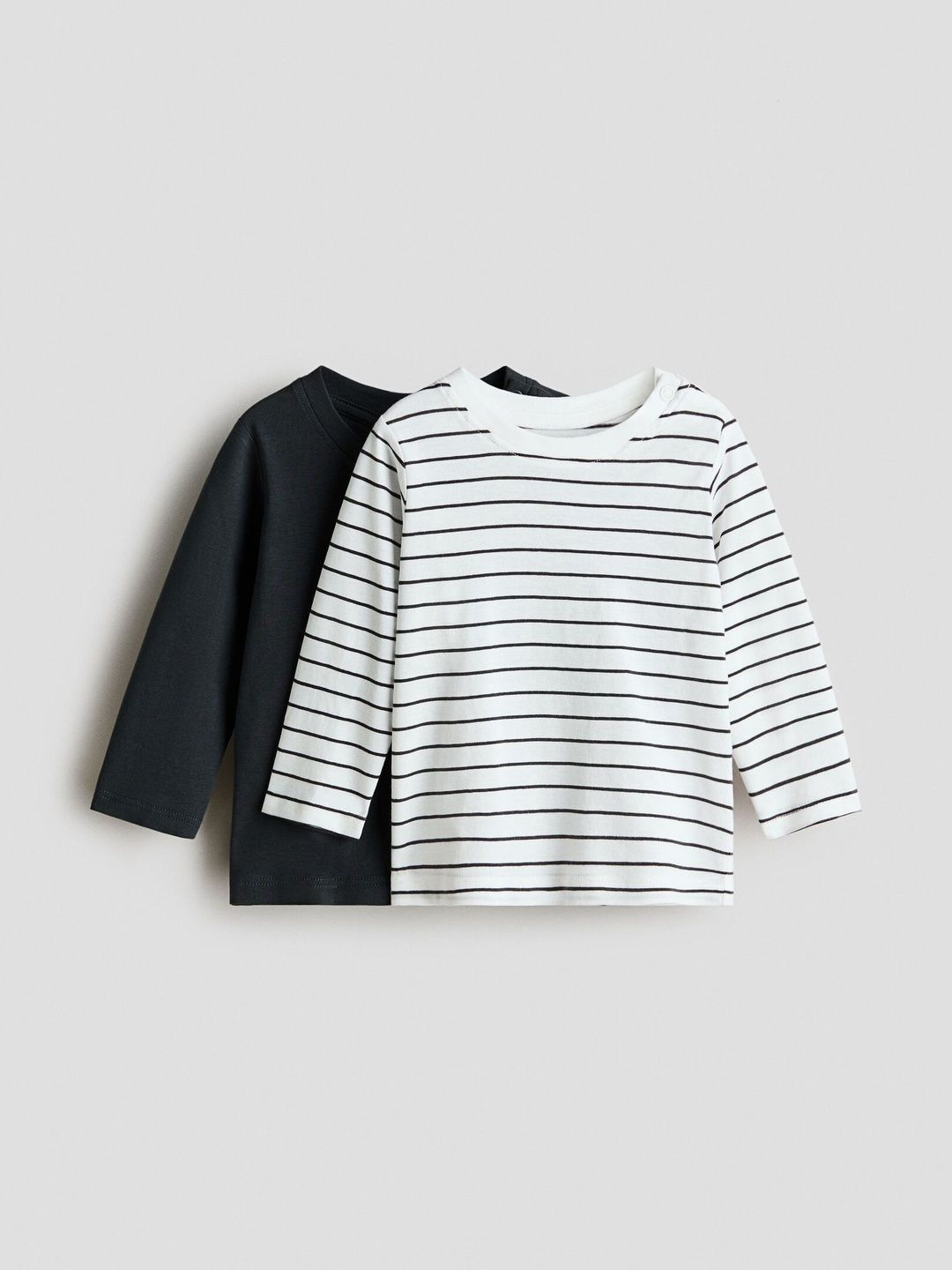 H&M 2-Pack Long-Sleeved Jersey Tops