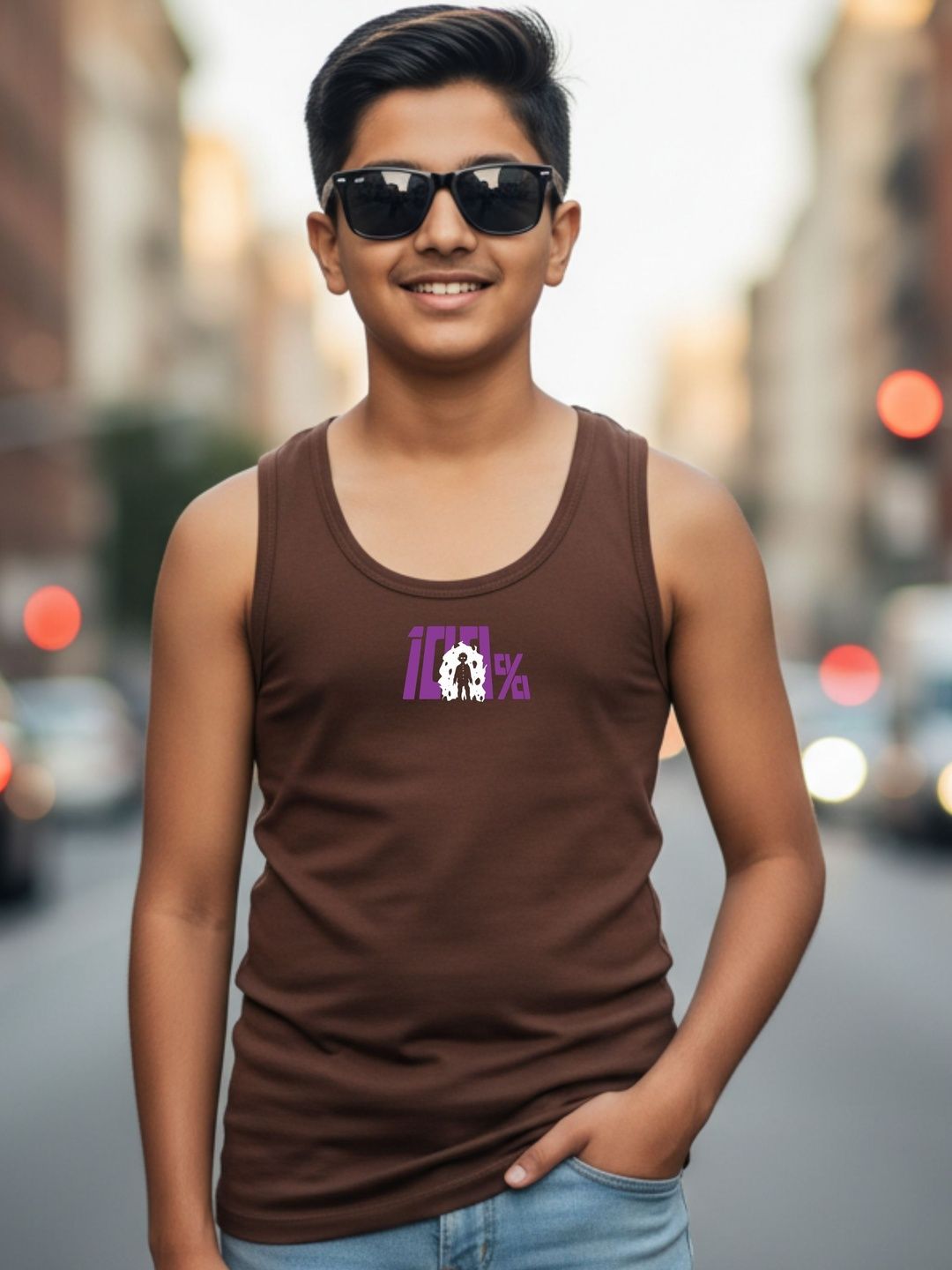 Uniplanet store Boys Printed Scoop Neck Vest-picture-48