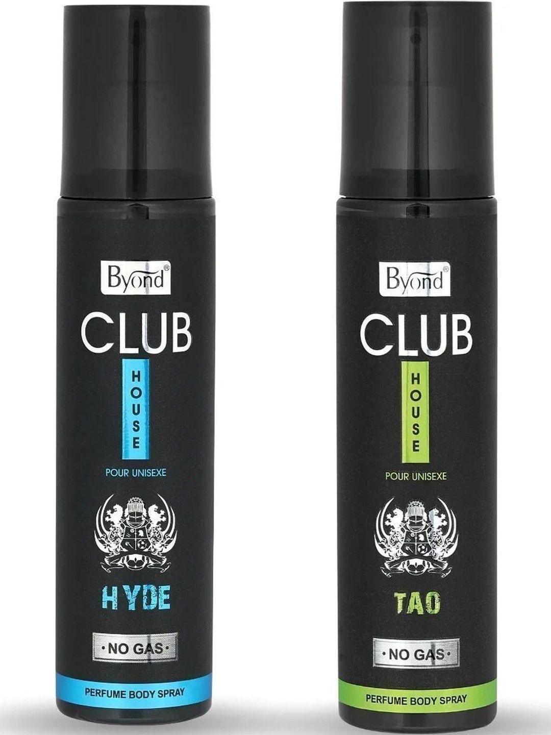 BYOND Set Of 2 Club House Hyde & Tao Long Lasting Body Spray - 120 ml Each-image-49