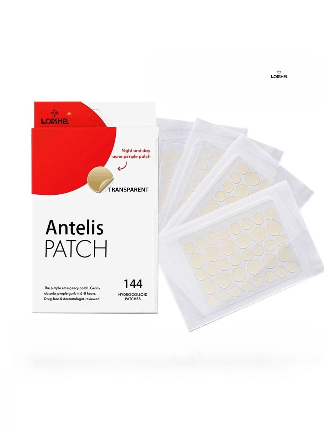 lorshel Darma Smooth Skin Tag Remover Patch Professional Patch Care Scar Healing -144 Pcs-image-38