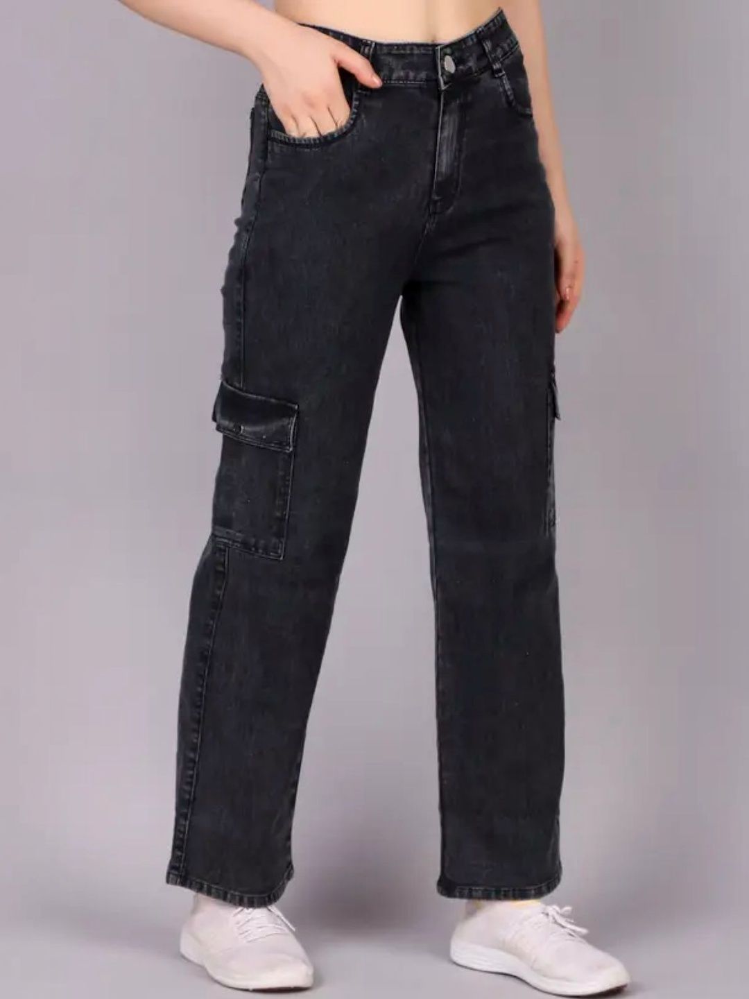 LINARIA Women Classic Mid-Rise Light Fade Stretchable Jeans-picture-22