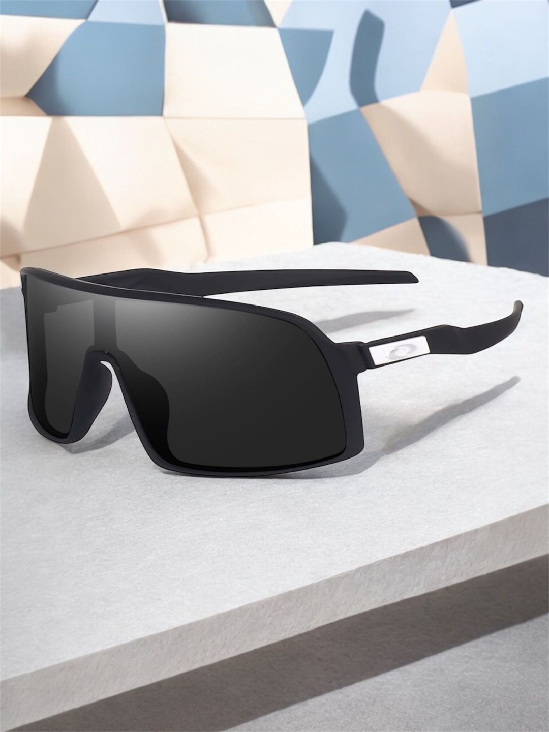 IFLASH Unisex Black Lens & Black Sports Sunglasses with-picture-23