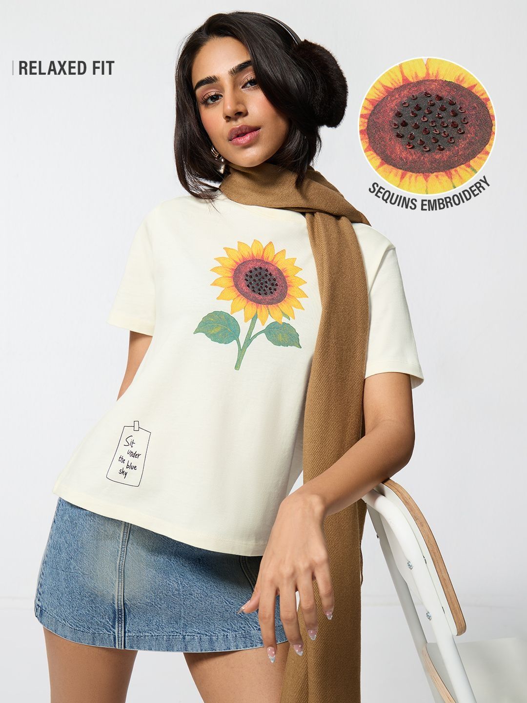 The Souled Store Women Printed T-shirt