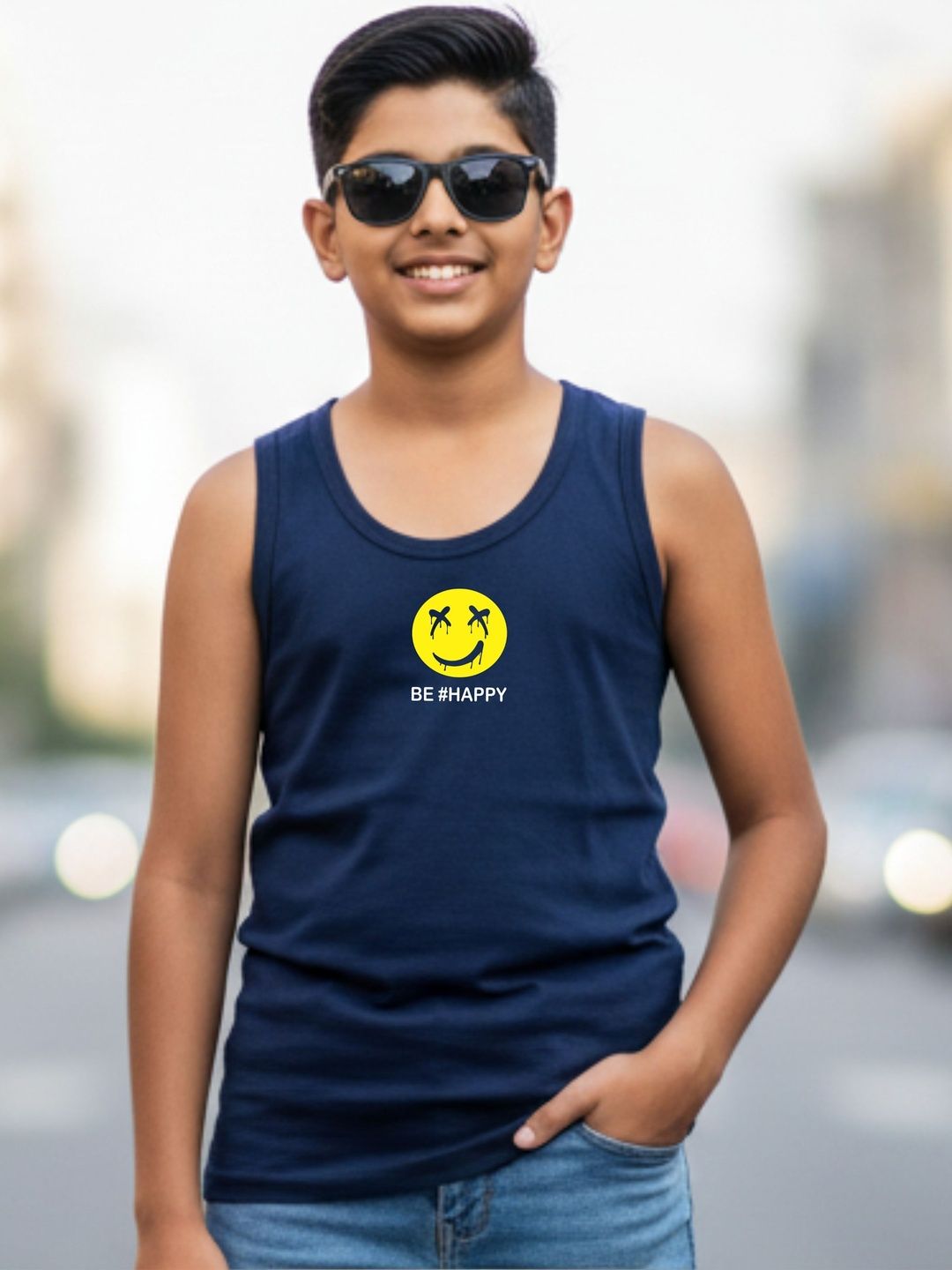 Uniplanet store Printed Scoop Neck Vest-picture-31