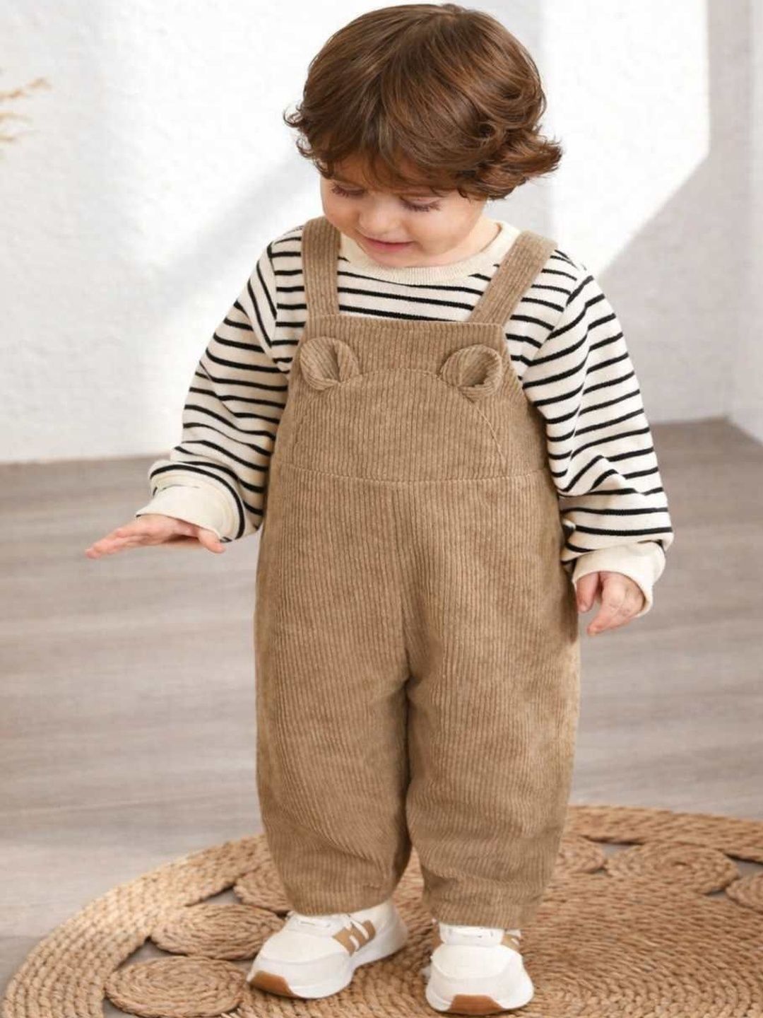 RAMIAAZ Boys Striped T-shirt with Trousers-picture-20