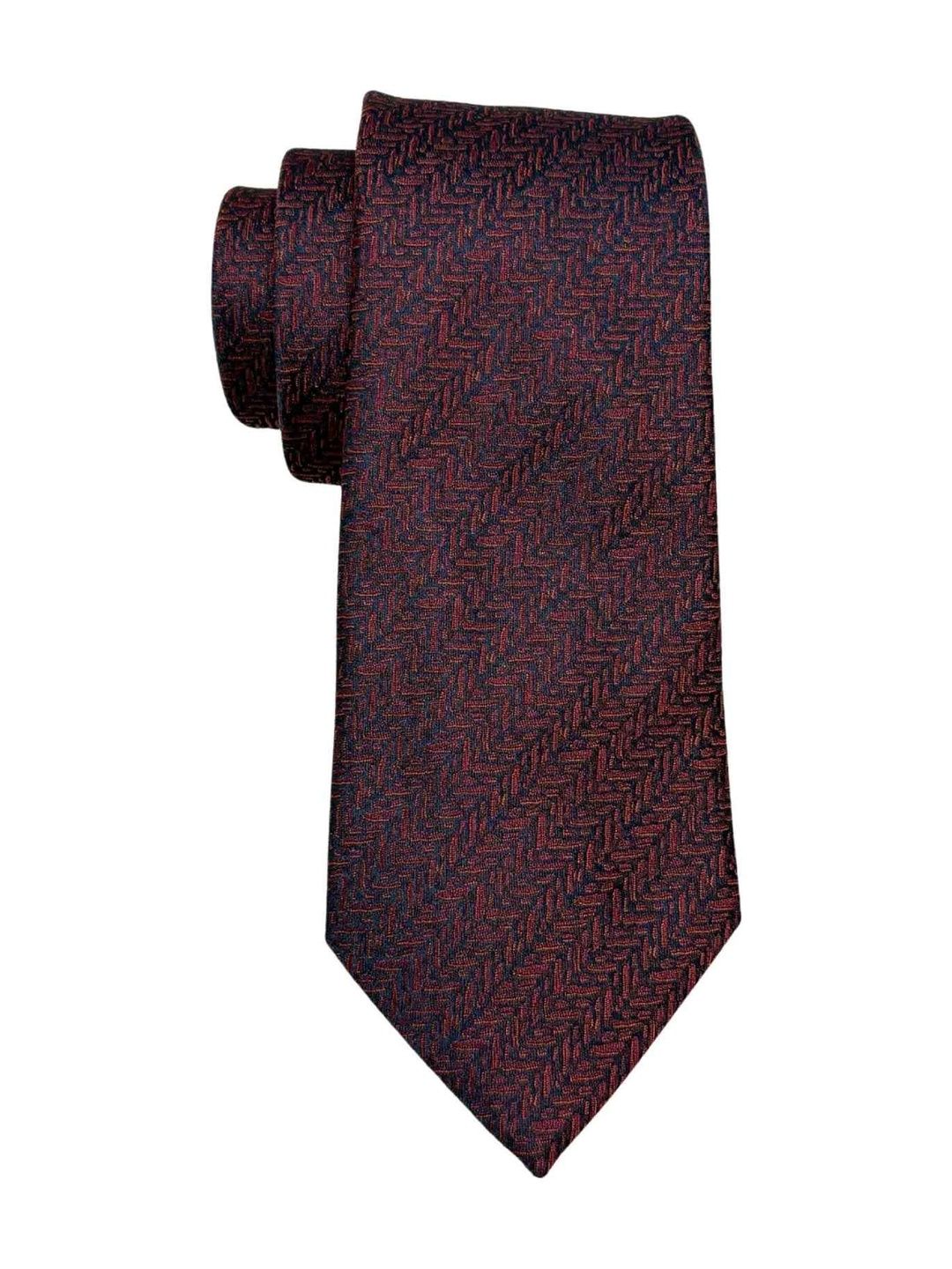 The Tie Hub Men Printed Bamboo Silk Broad Tie-image-29