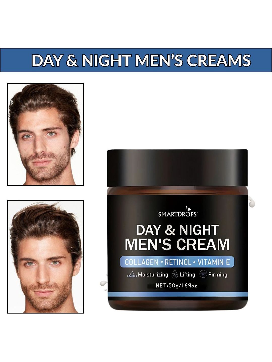 smartdrops Smartdrop Day & Night Men's Cream With Vitamin E - 50 g-picture-13
