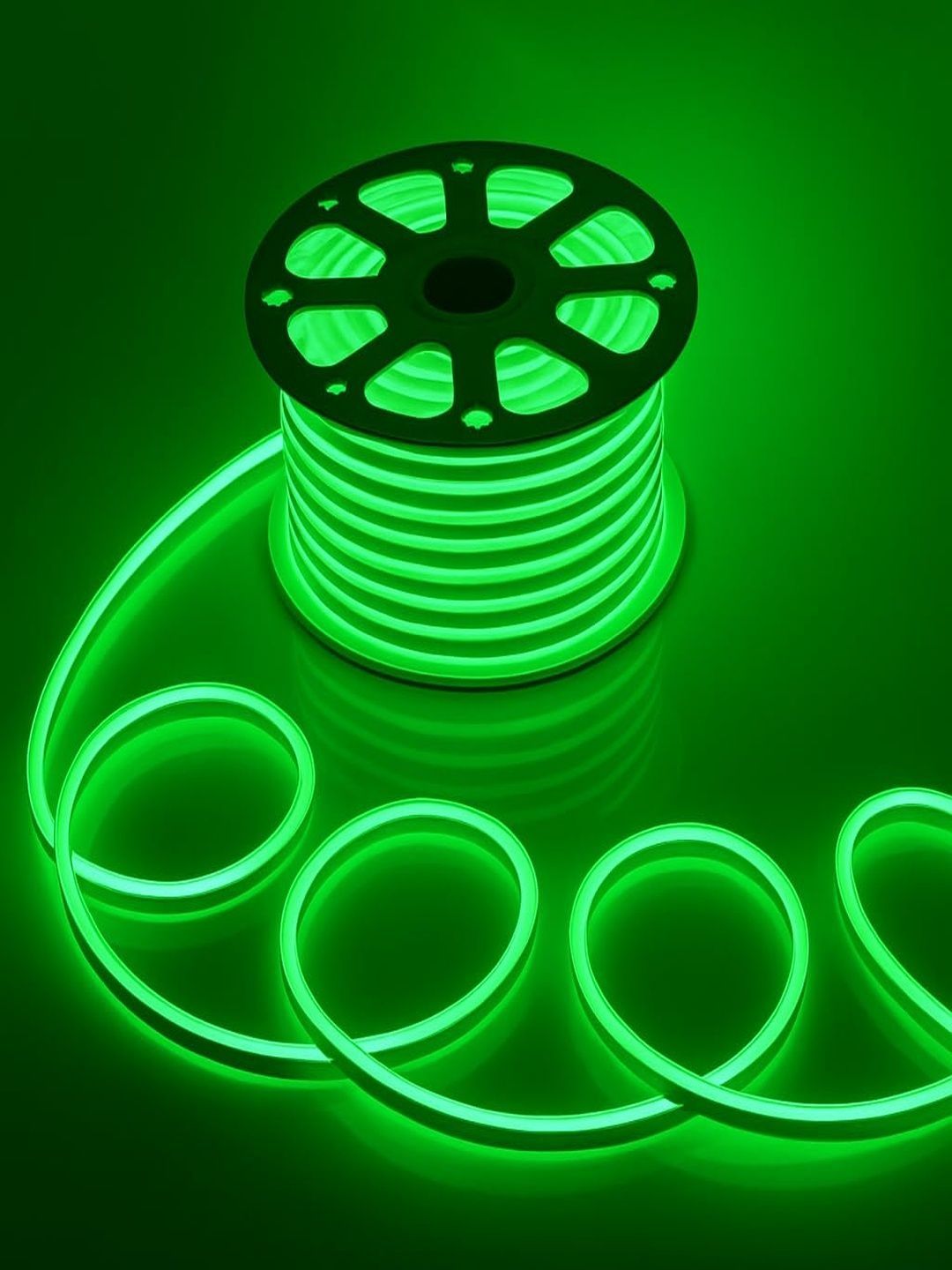 KAVYARA Green LED Neon Strip Lights-image-36