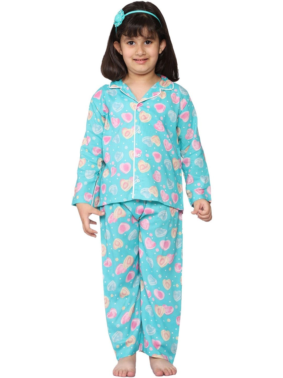 mininest Unisex Kids Printed Night suit