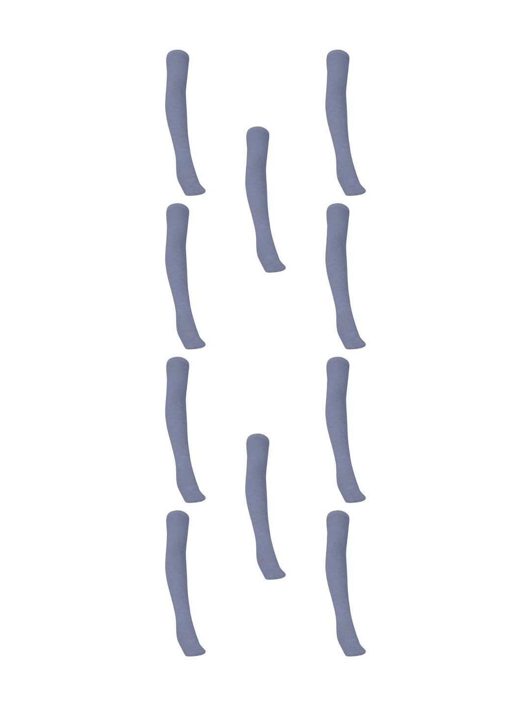 MUKHAKSH Boys Pack of 10 Above Knee Socks-picture-0