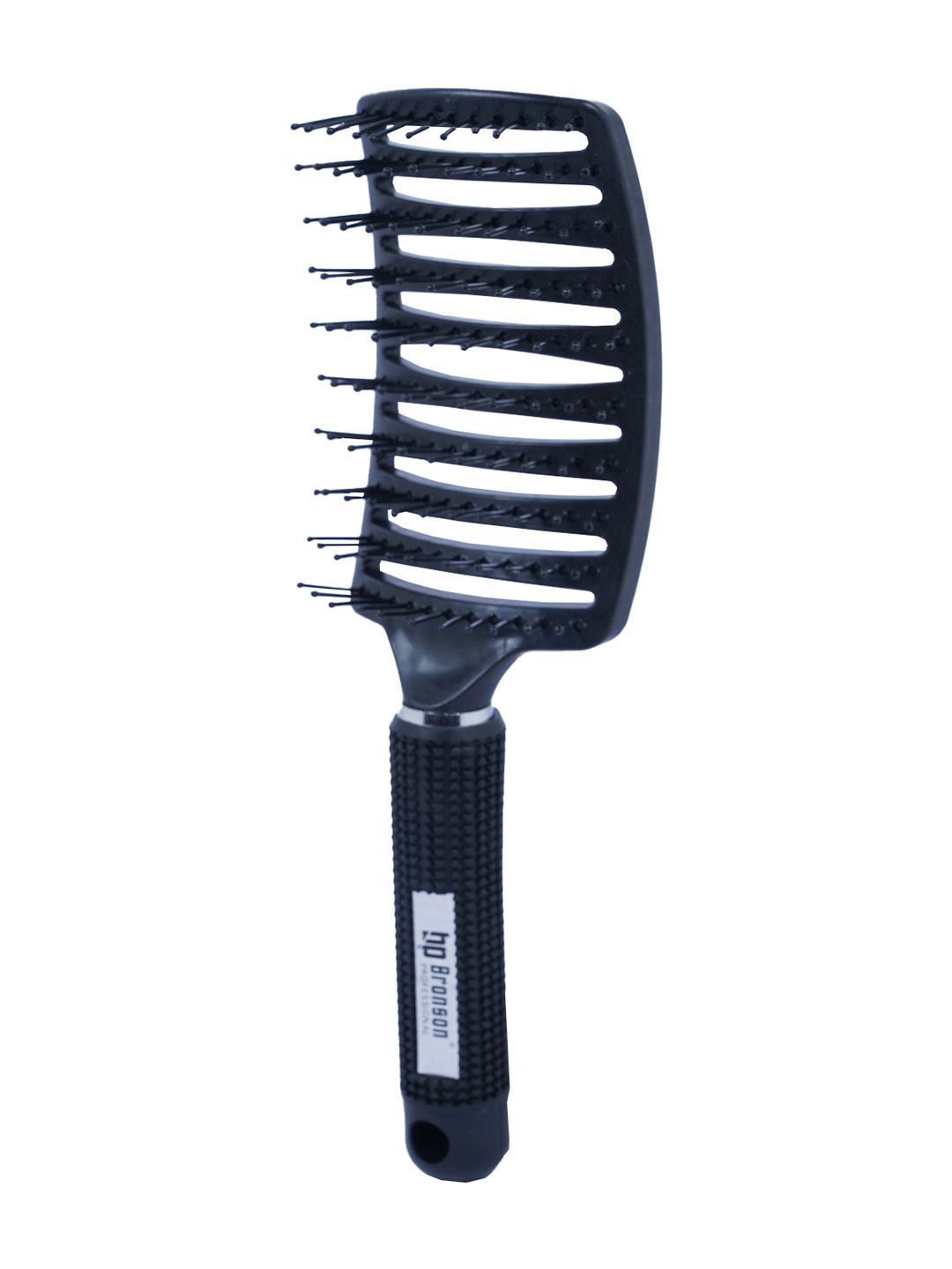 Bronson Professional Vented Paddle Hair Brush for Detangling & Instant Volume - Black-picture-32