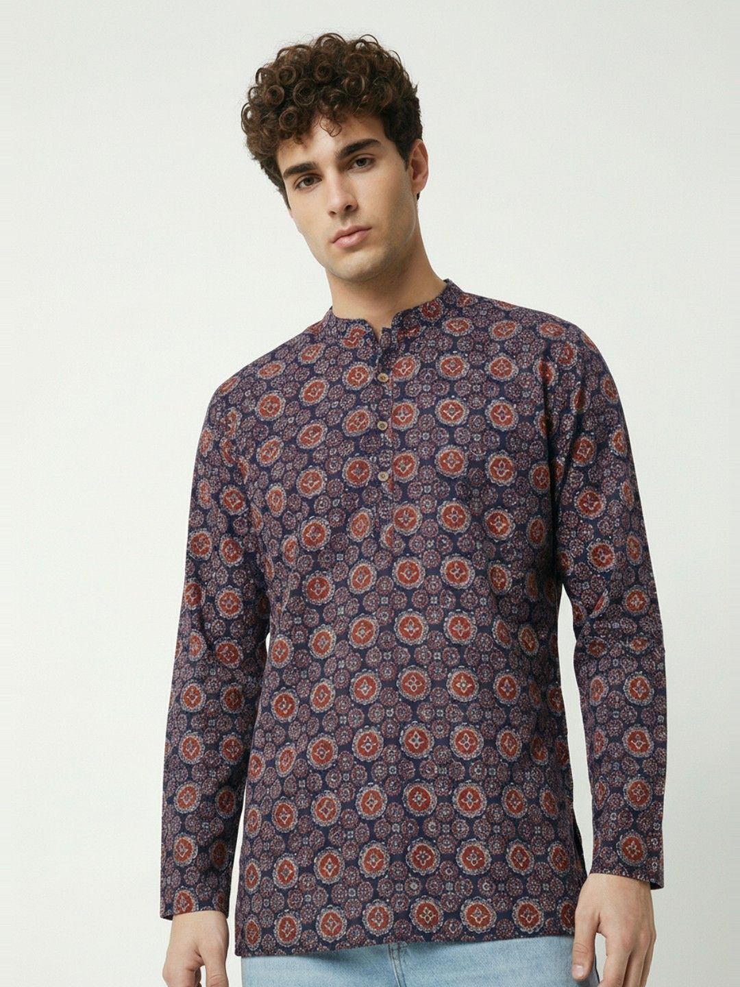 Anouk Rustic Pure Cotton Ethnic Motifs Printed Kurta-picture-39