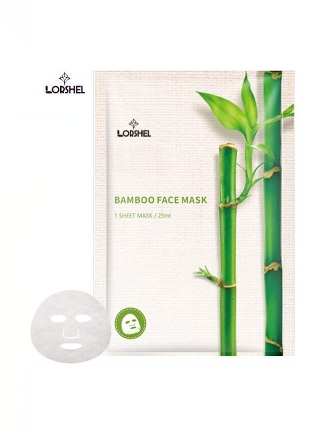 lorshel Bamboo Facial Sheet Mask For Hydration - 25 ml-image-19