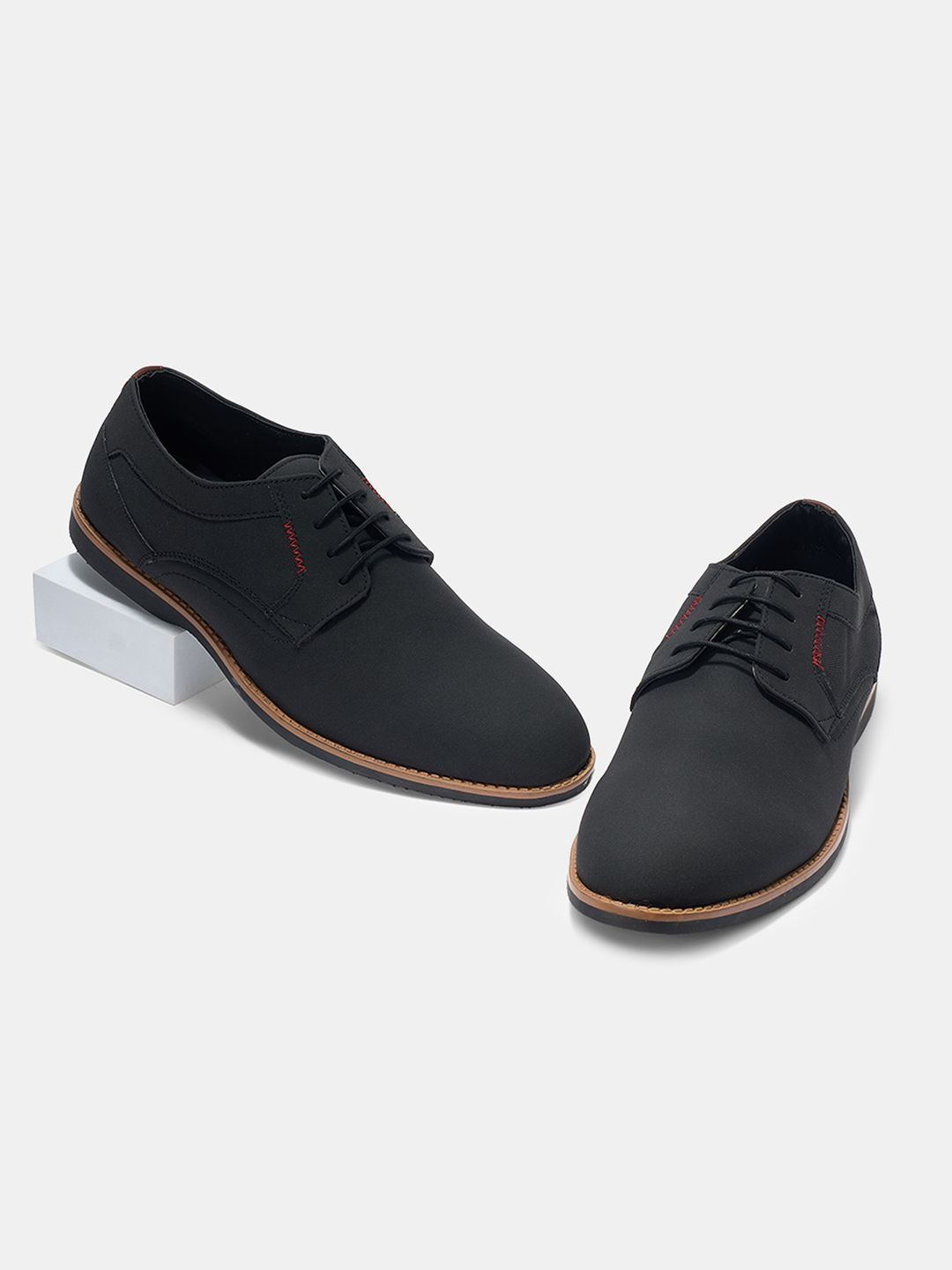 Urban Ranger by pantaloons Men PU Derbys-image-34