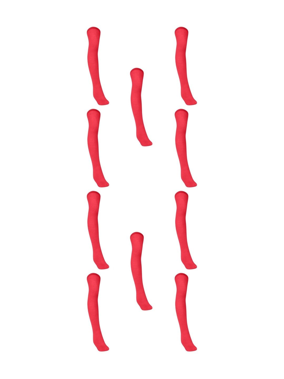 MUKHAKSH Boys Pack of 10 Above Knee Socks-image-47