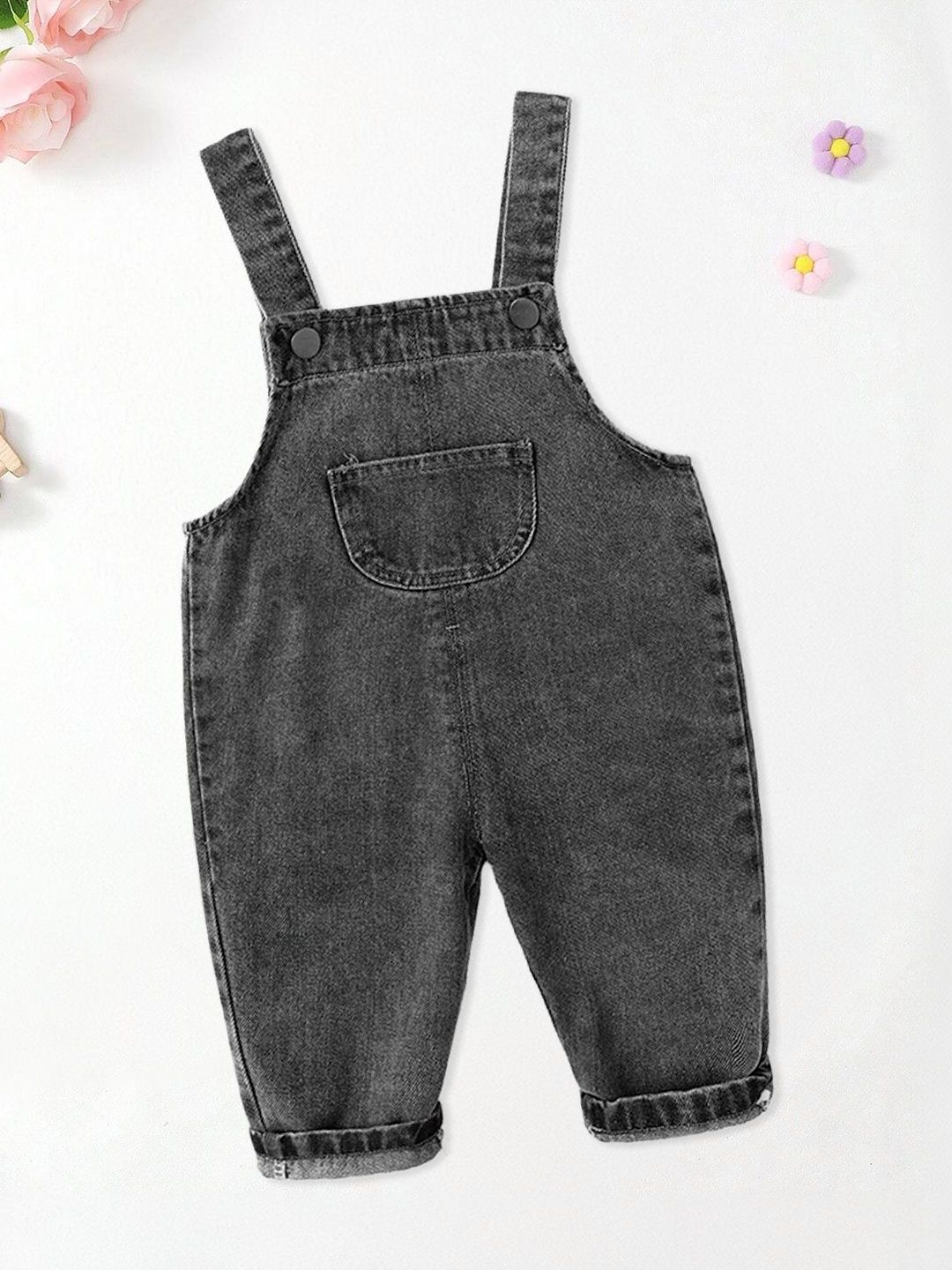 FOREVER FRIDAY Boys Slim-Fit Dungarees-image-42