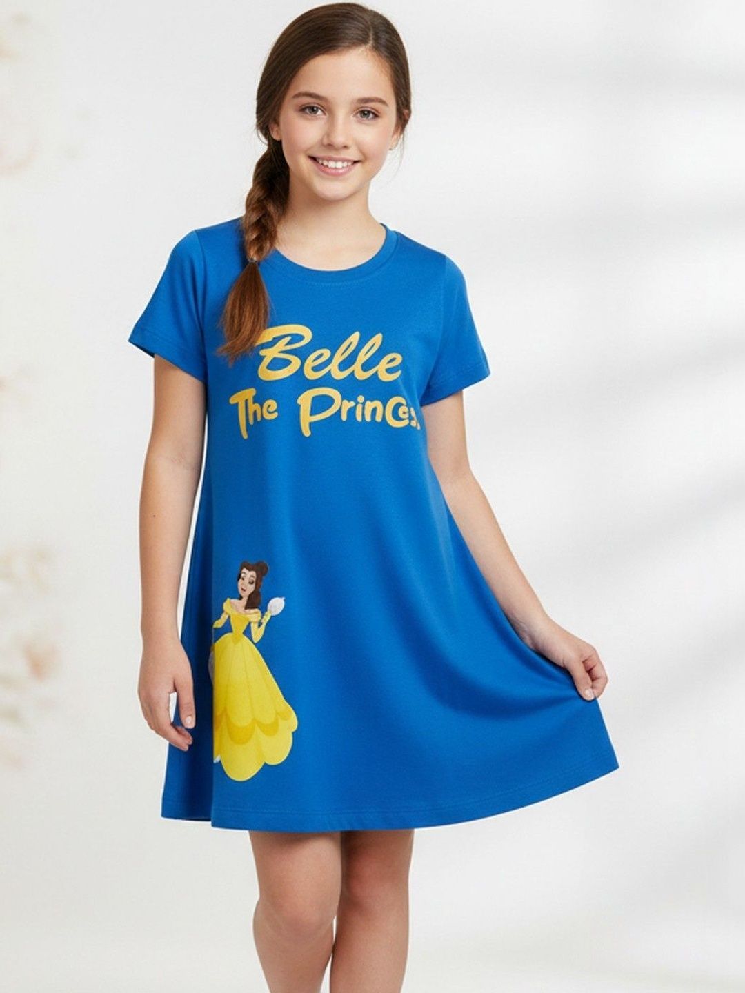 YK Disney Print A-Line Dress-picture-4