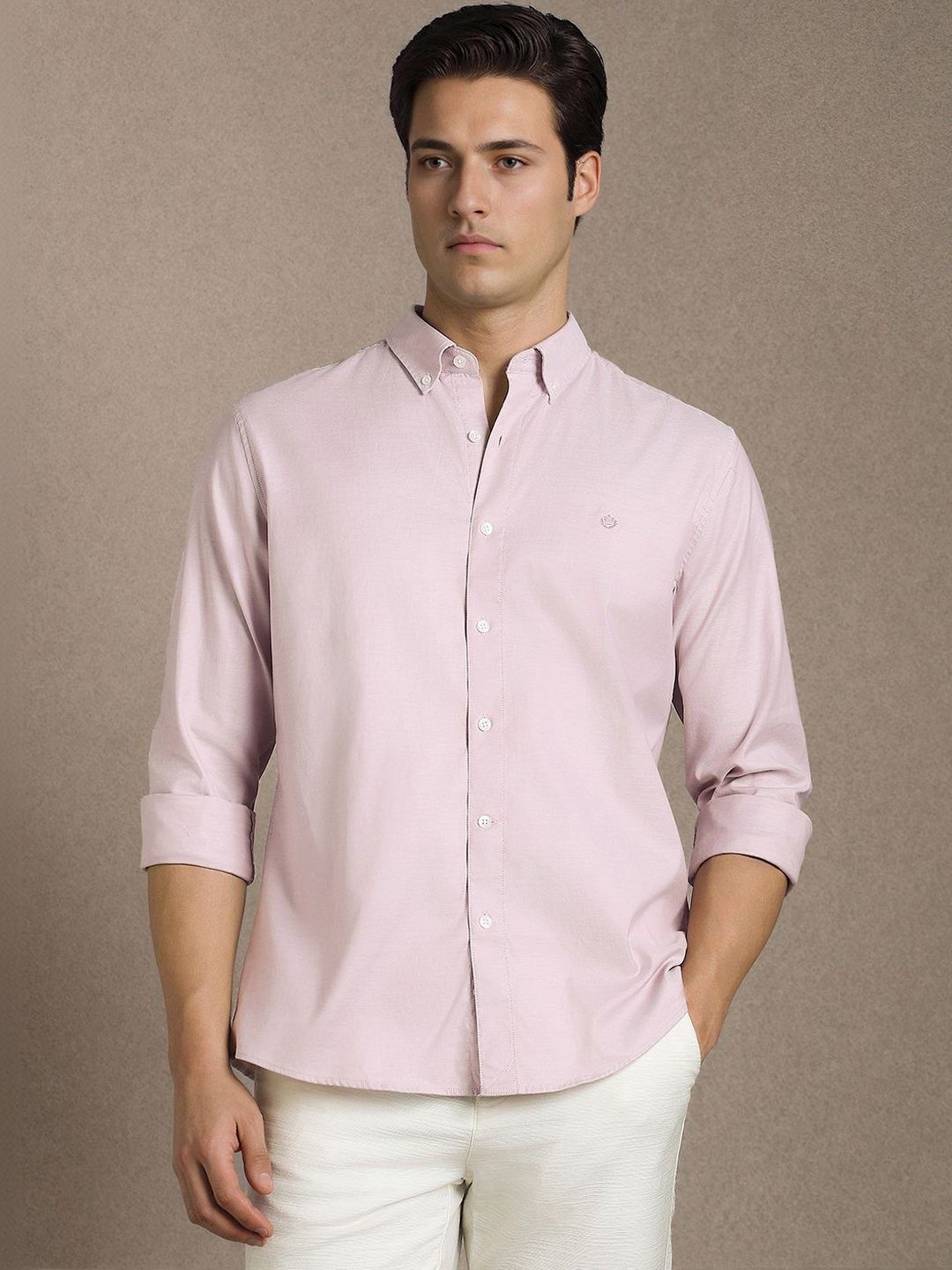 Luxure by Louis Philippe Men Slim Fit Formal Shirt-picture-36