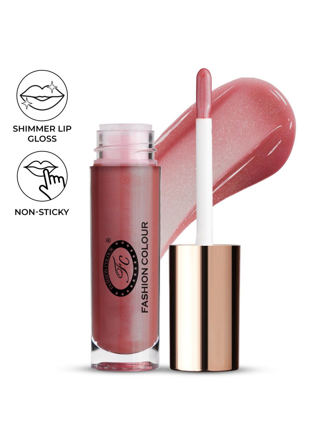 Fashion Colour Glossin Non Sticky Lip Gloss - 4.5 g - Grape Soda 06-picture-15