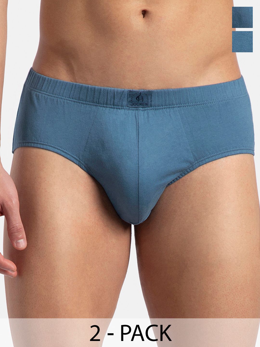 Jockey Pack of 2 Super Combed Cotton Mid-Rise Basic Briefs-picture-22