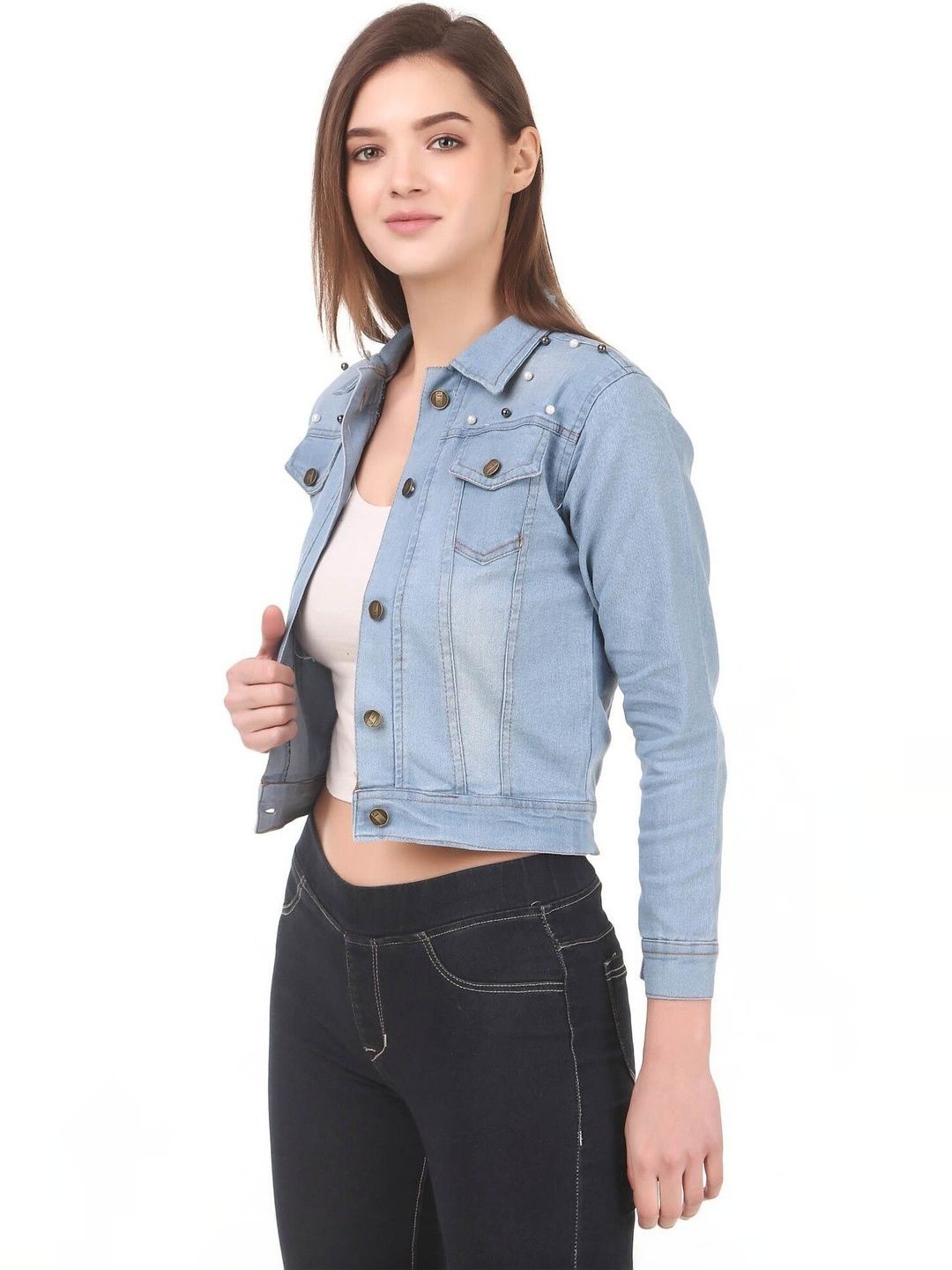 KASHIANXSTYLE Women Denim Jacket-picture-30