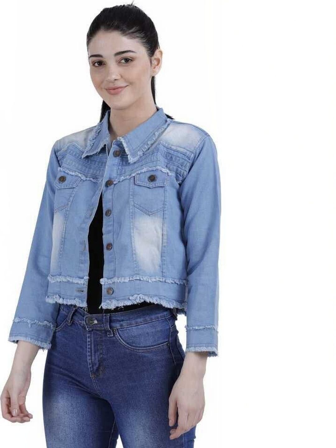KASHIANXSTYLE Women Crop Denim Jacket-picture-51