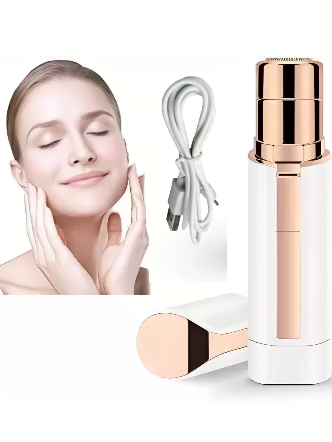 Elecsera Flawless & Painless Eyebrow & Facial Hair Remover Epilator
