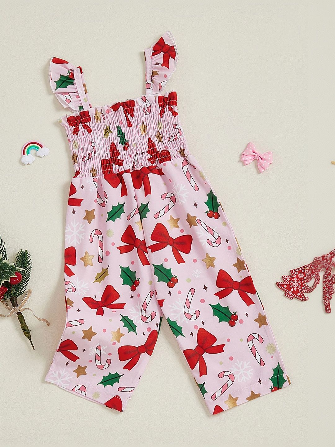 LULU & SKY Girls Printed Jumpsuit-picture-50