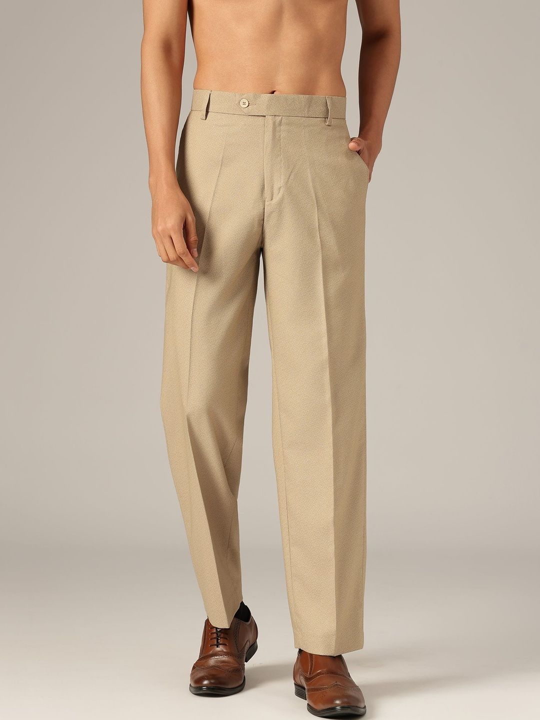 DENNISON Men Comfort Easy Wash Pleated Trousers-picture-45