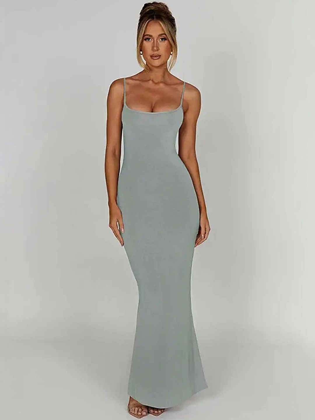 LULU & SKY Bodycon Maxi Dress-picture-37