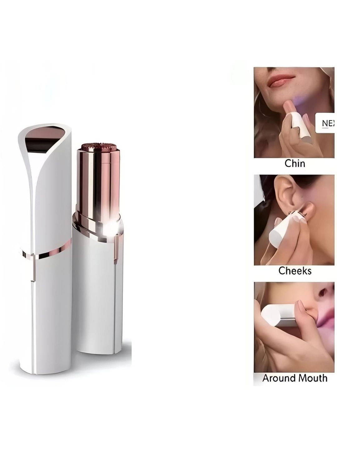 Elecsera Flawless & Painless Eyebrow & Facial Hair Remover Epilator-picture-16