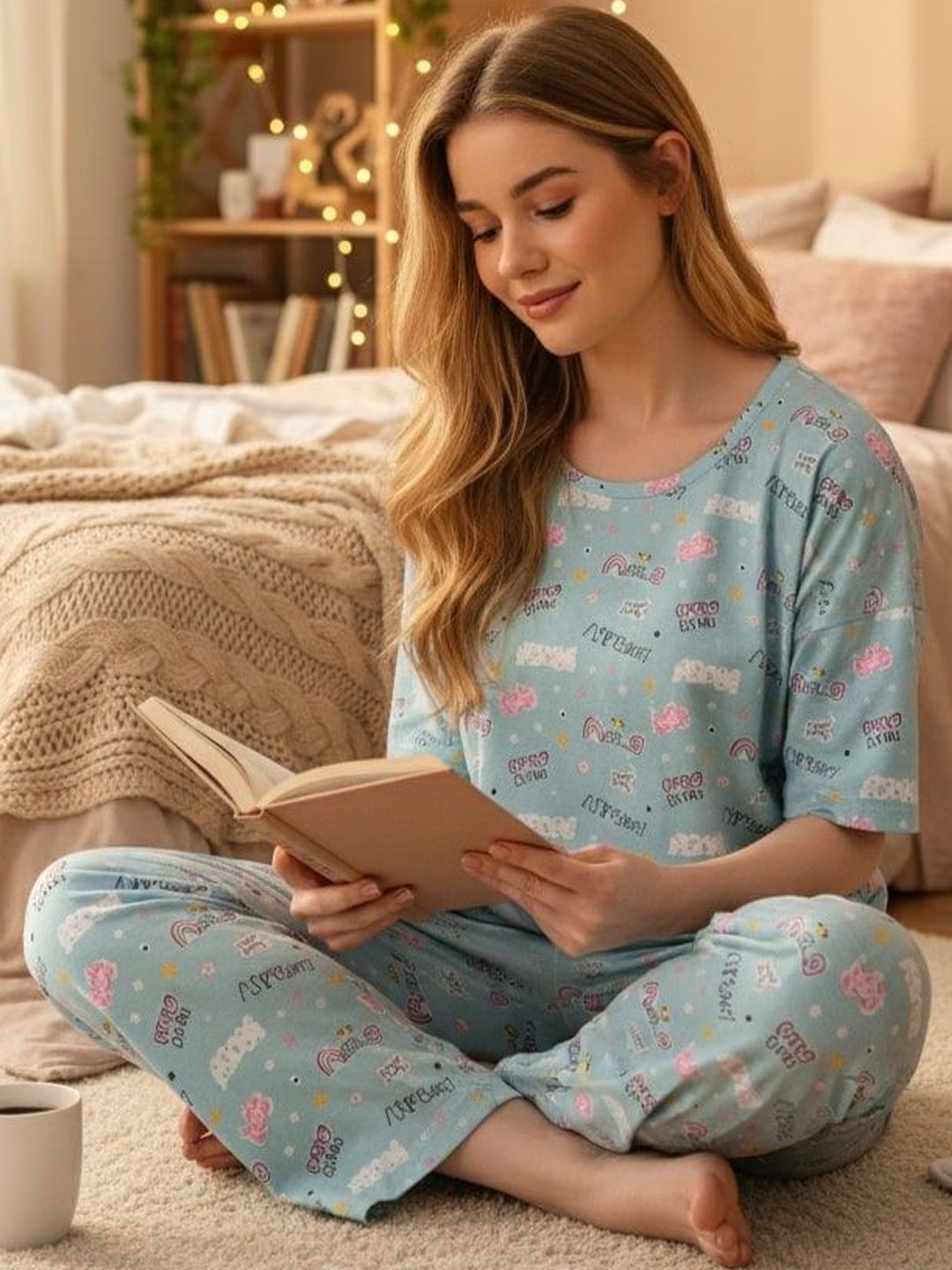 NaughTiee Secrets Women Printed Night suit-image-32