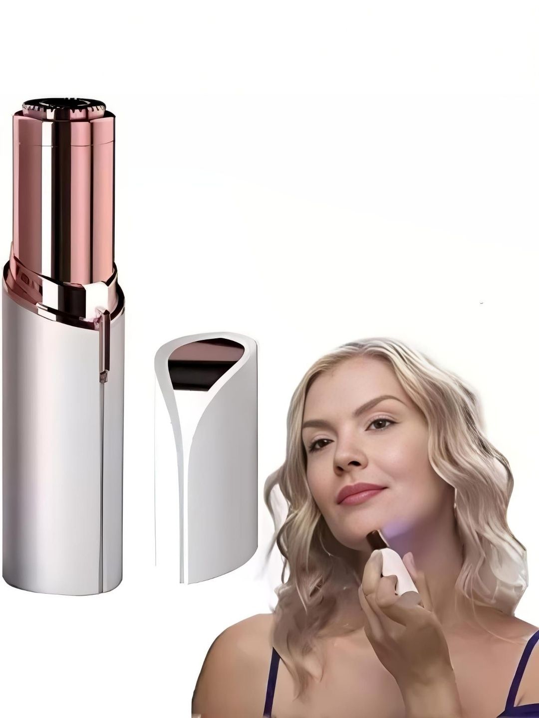 Elecsera Flawless & Painless Eyebrow & Facial Hair Remover Epilator-picture-9