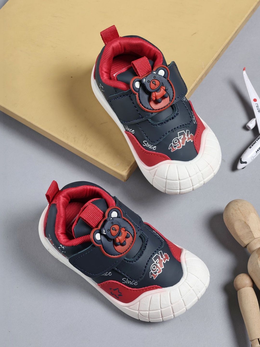 TOMSY CHOICE Unisex Kids Colourblocked Sneakers-picture-54