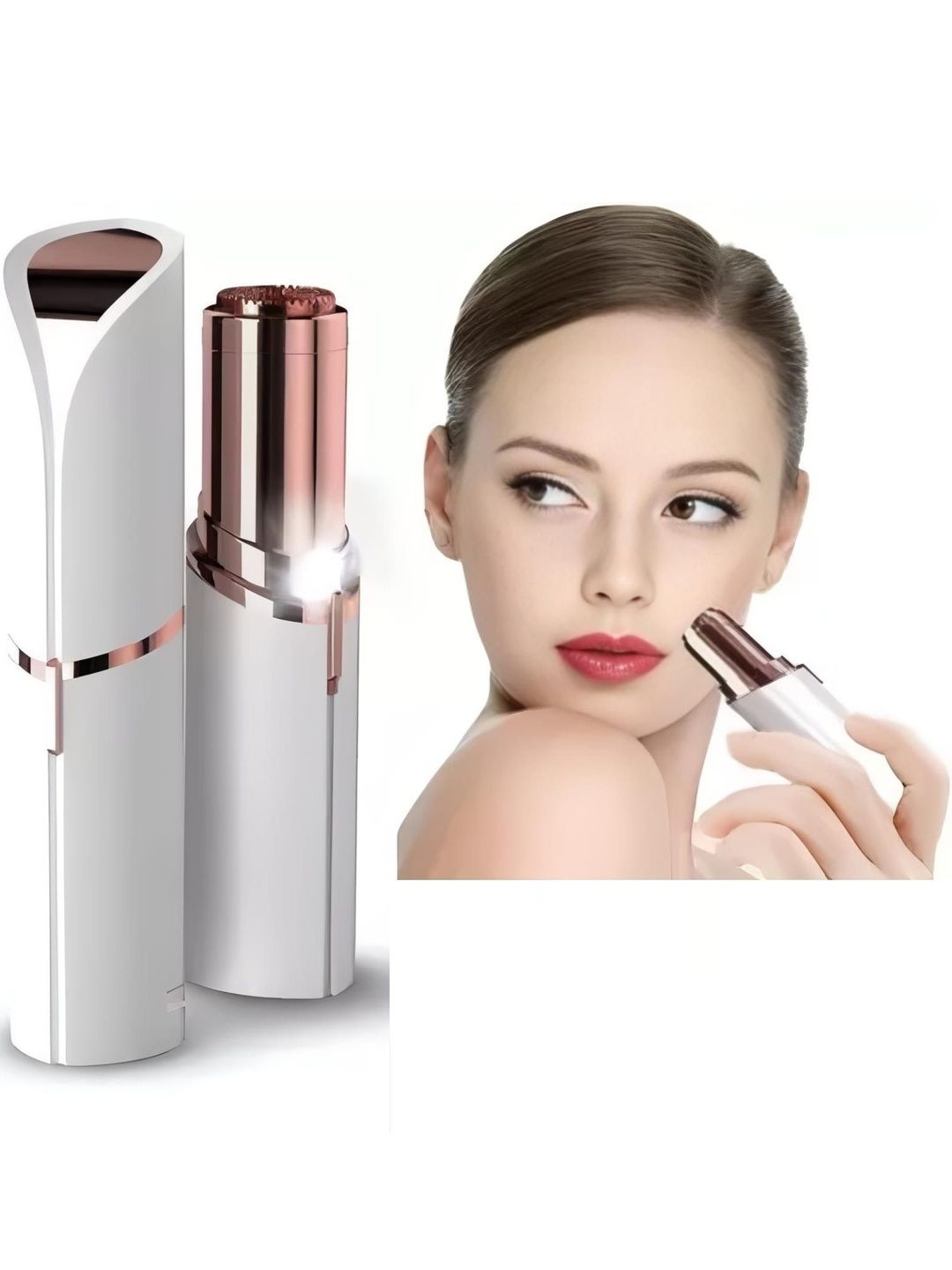 Elecsera Flawless & Painless Eyebrow & Facial Hair Remover Epilator-picture-44