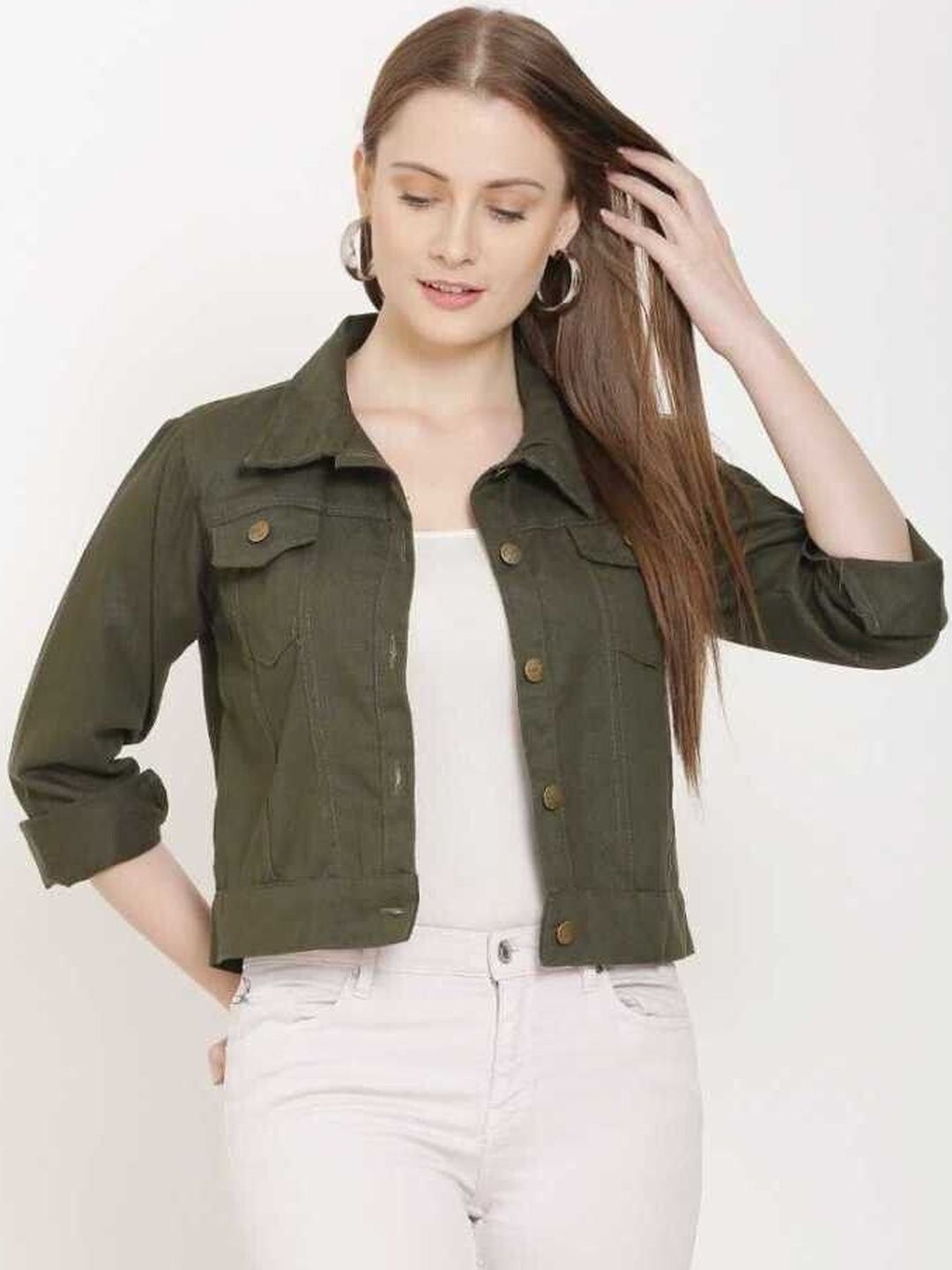 KASHIANXSTYLE Women Crop Denim Jacket-picture-44