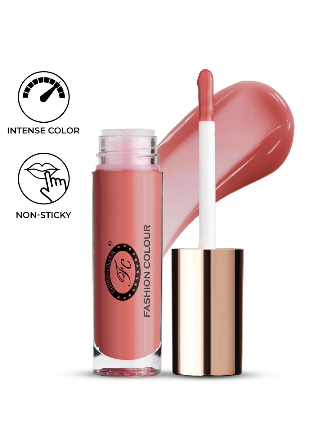 Fashion Colour Glossin Non Sticky Lip Gloss - 4.5 g - Blush Sand 03-picture-12