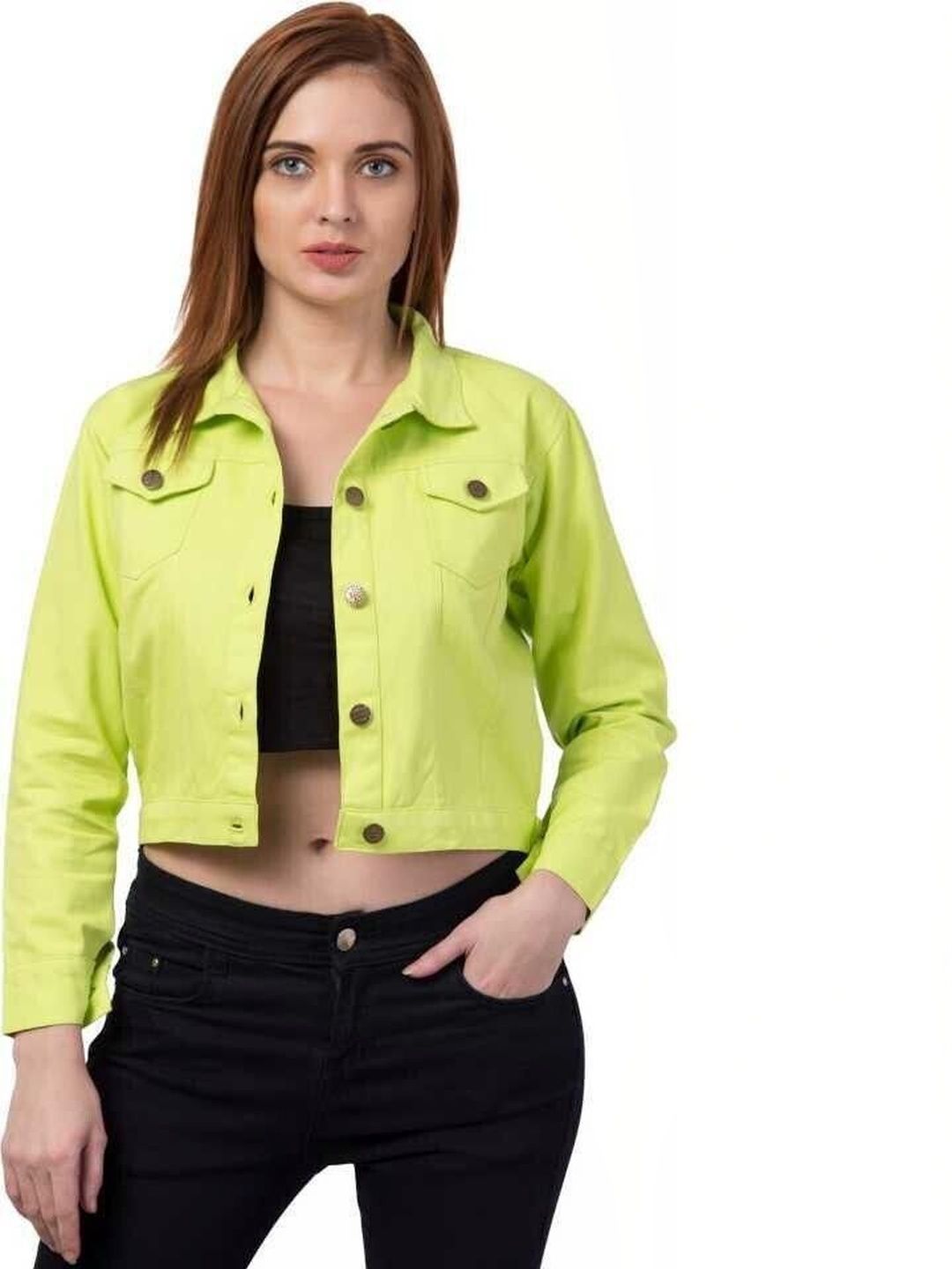 KASHIANXSTYLE Women Crop Denim Jacket-picture-36