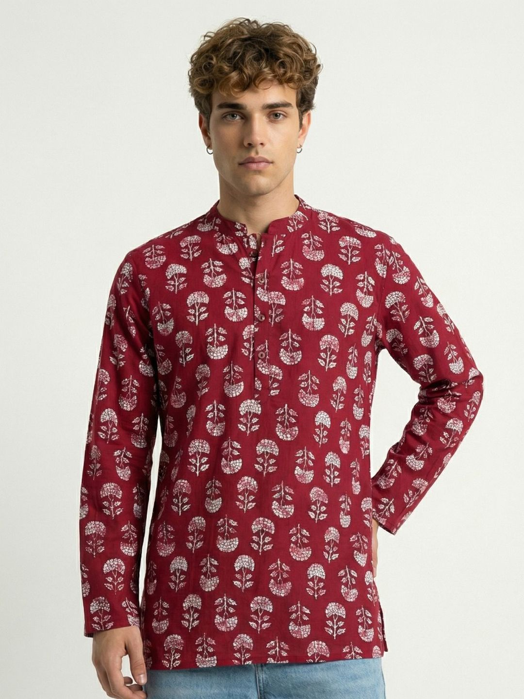 Anouk Rustic Floral Printed Kurta-picture-42