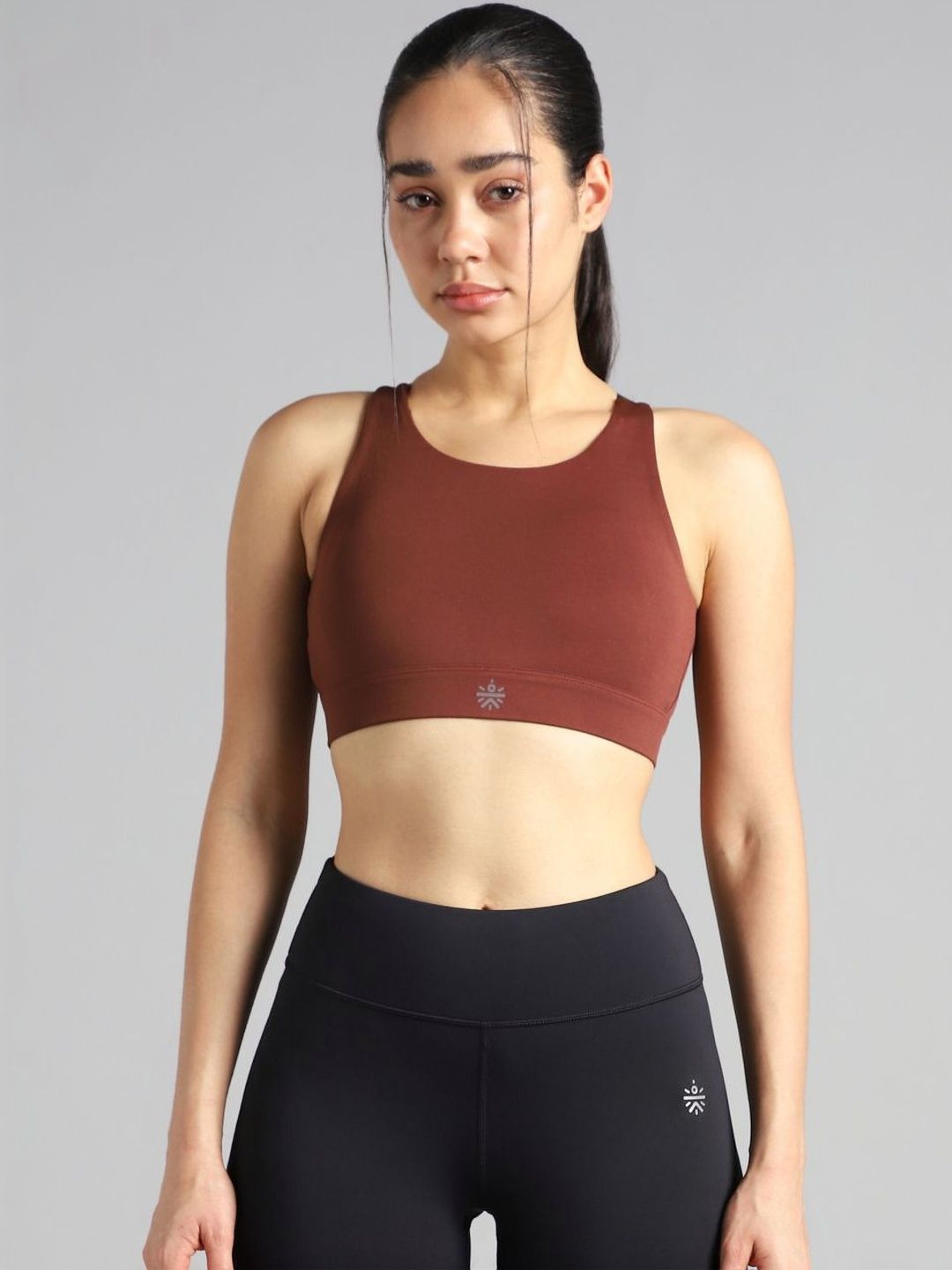 CULT Women Brown High Impact Running Bra-picture-39