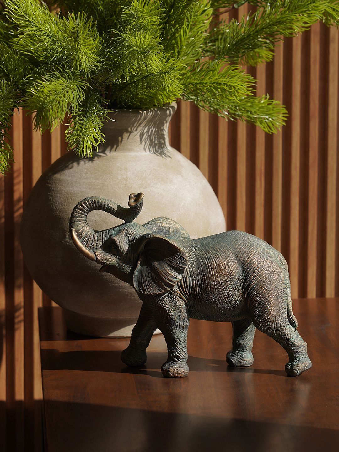 Pure Home and Living Brown Figurine Showpiece-picture-27